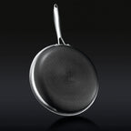 Hybrid Fry Pan Set With Lids, 6-pc