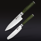 Damascus Steel Starter Knife Set, 2-pc